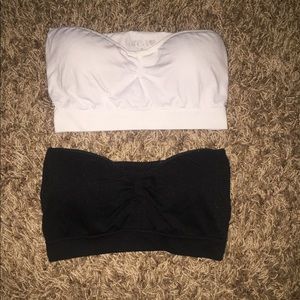 Black and white bandeaus